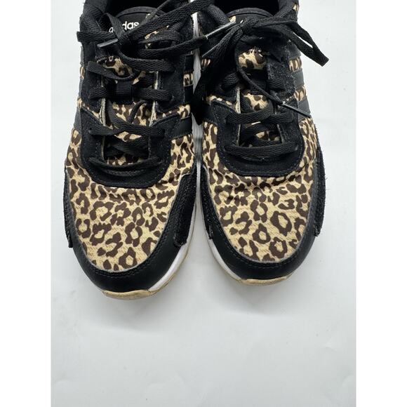 Adidas Womens Retrorun Cheetah Print Sneakers FZ2218 Size 8 Animal Print Shoes - Picture 4 of 11